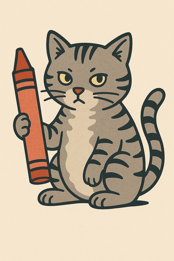 🎨😺 2nd Annual Color, Cats & Cuss Words: An Day of Feline Fun! ☕️🖍️