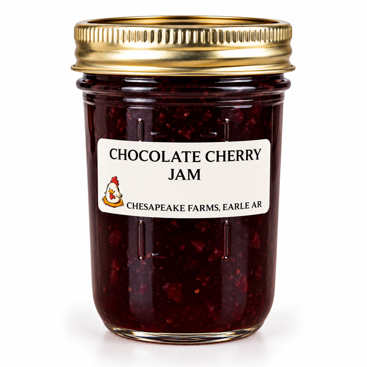 Chesapeake Farms Small Batch Chocolate Cherry Jam