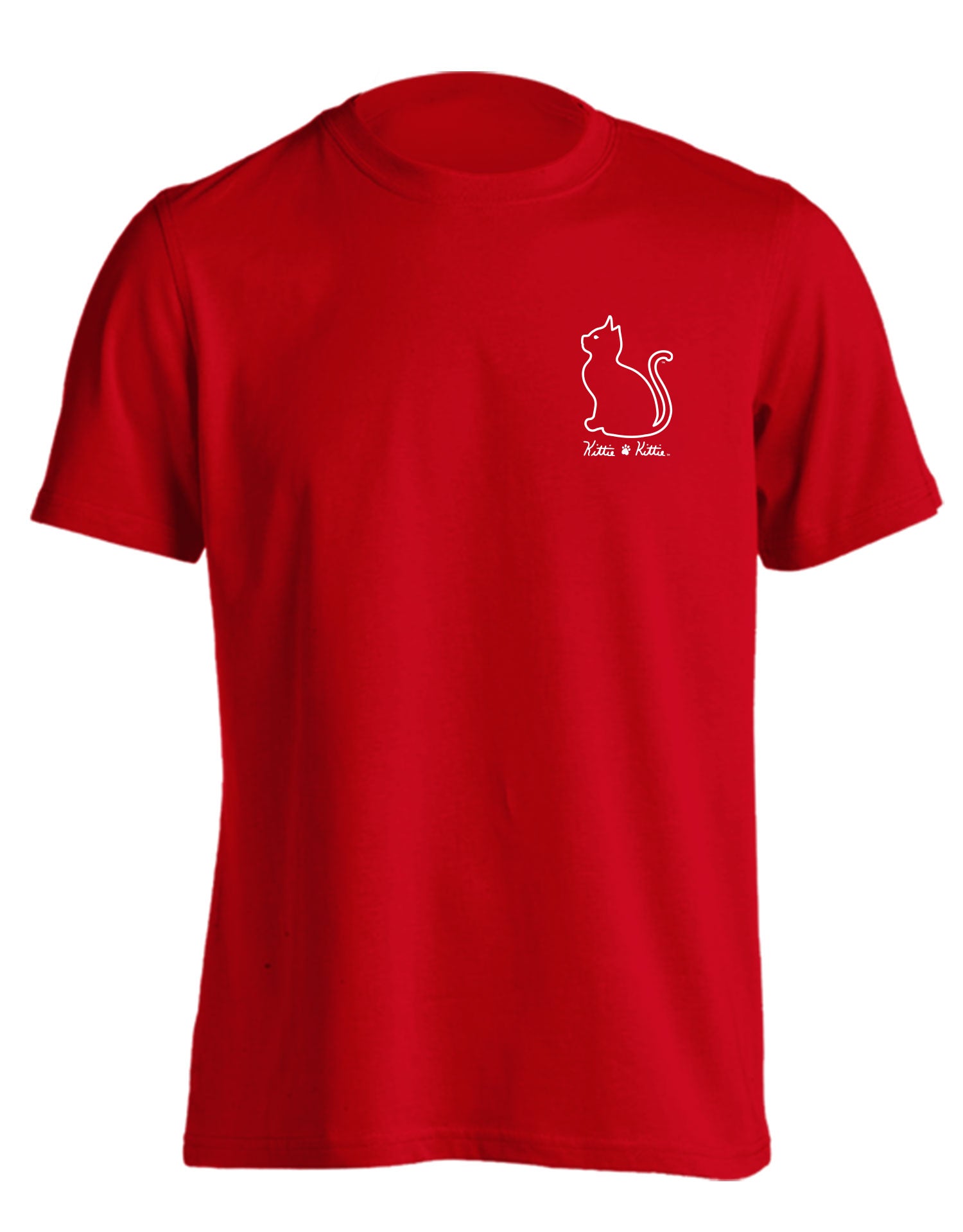 Kittie Kittie Christmas Tree Treat Cats T-shirt