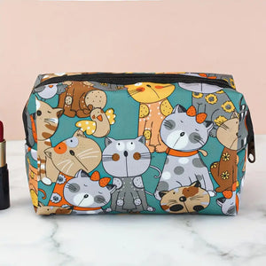 Crazy Cat Lady Small Makeup Bag