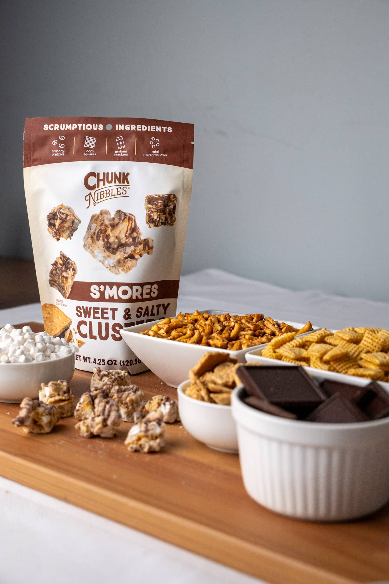 S'mores Chunk Nibbles 2oz Snack Pack