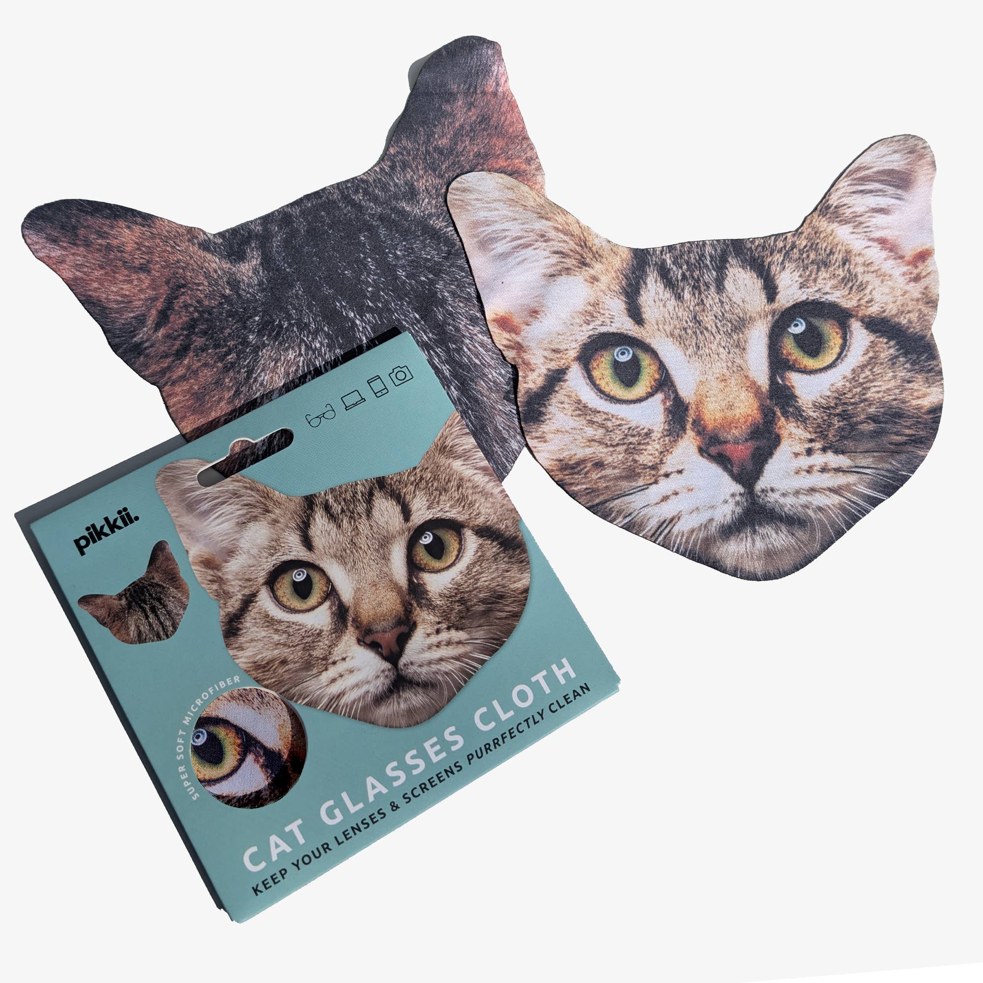 Cat Glasses Cloth | Fun Microfiber Lens Wipe