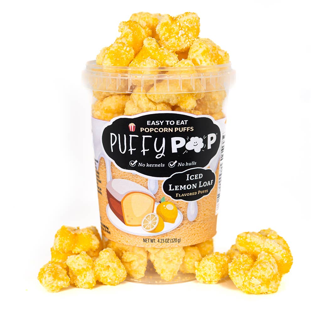 Crack Corn Puffy Pop -  Iced Lemon Loaf