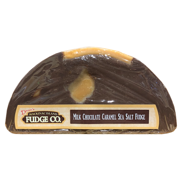 Milk Chocolate Caramel Sea Salt Fudge 5.5oz