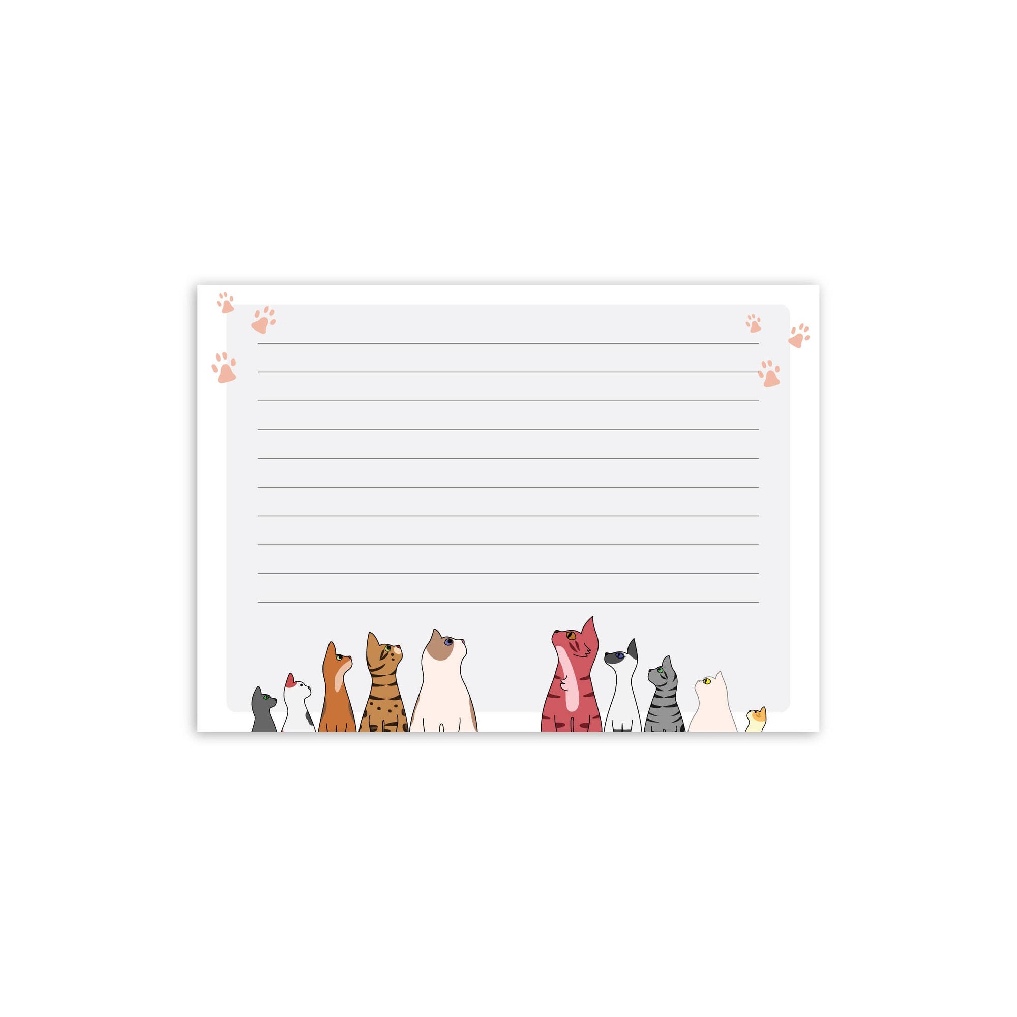 Curious Cats Post-it® Note 3x4