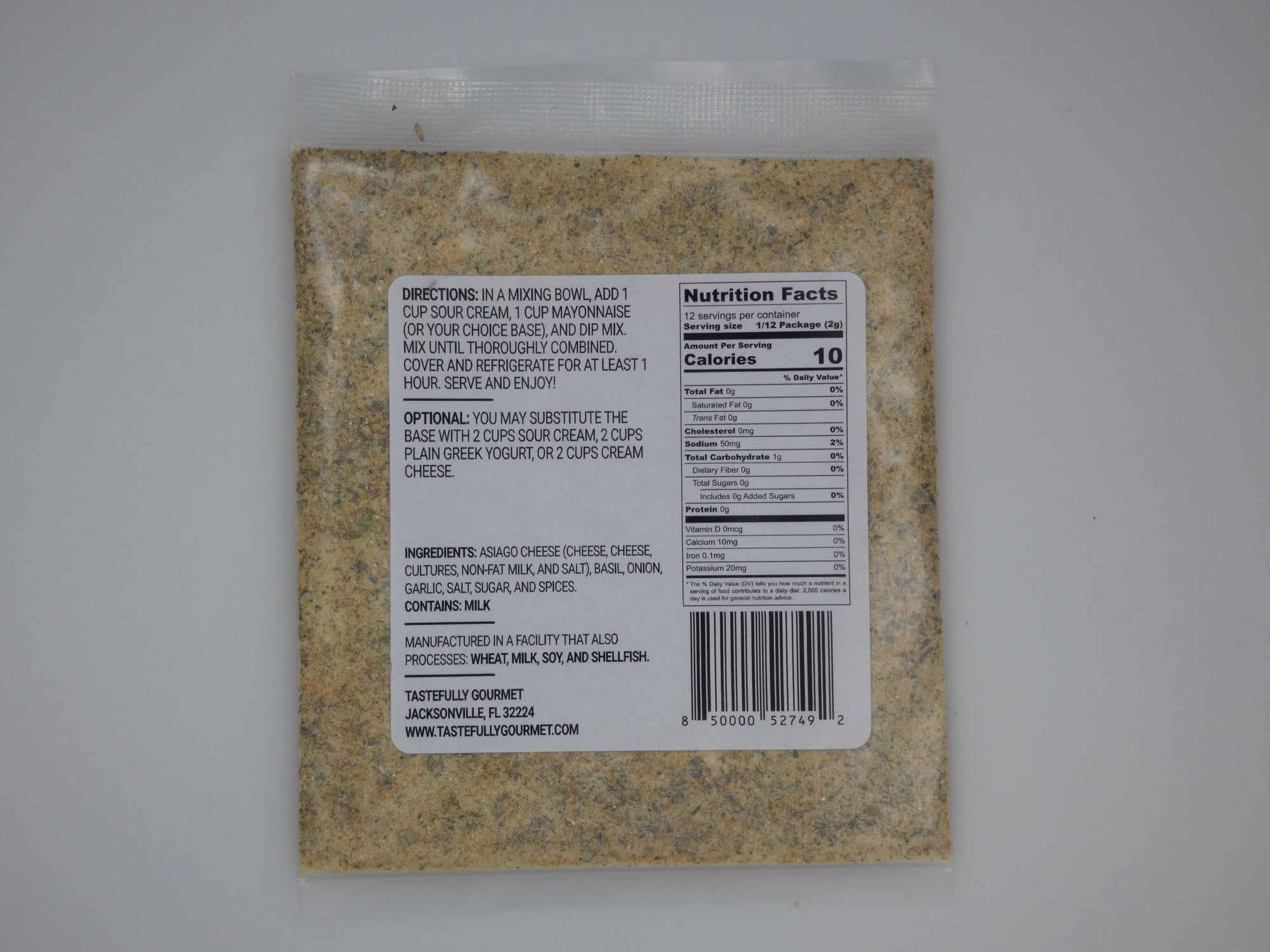 Sweet Italian Asiago Dip Mix