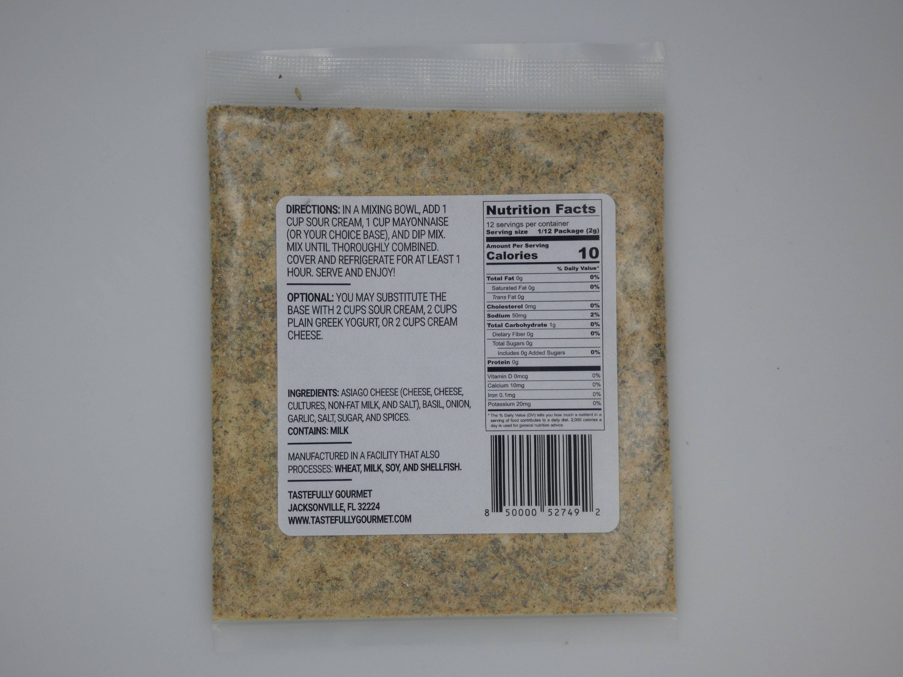 Sweet Italian Asiago Dip Mix