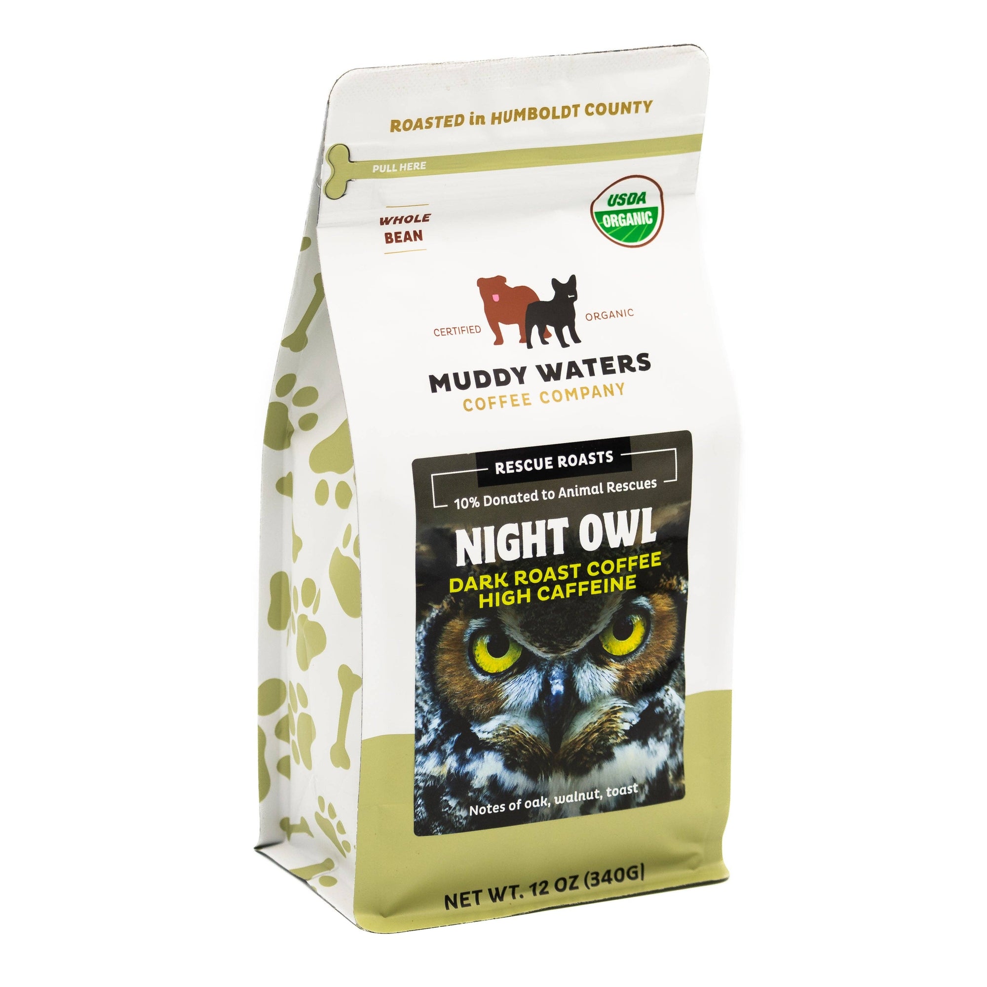 Night Owl High Caffeine Dark Roast Ground Coffee