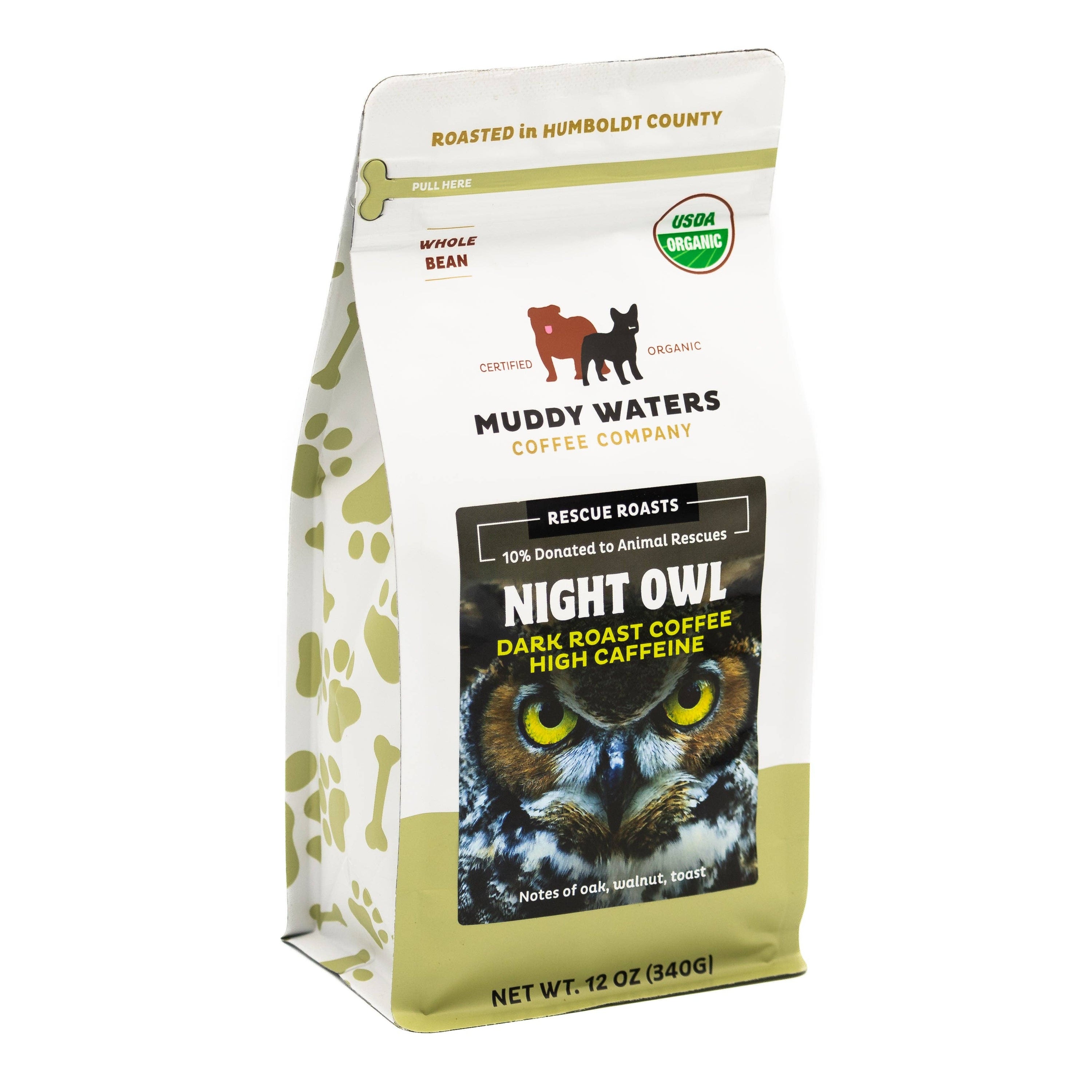 Night Owl High Caffeine Dark Roast Ground Coffee