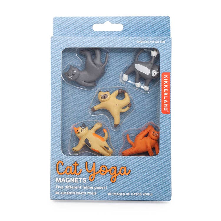 Cat Yoga Magnets