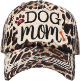 Dog Mom Washed Vintage Ballcap