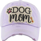 Dog Mom Washed Vintage Ballcap