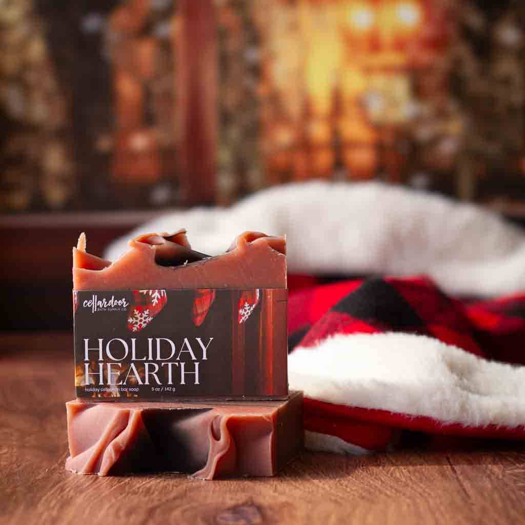 Holiday Hearth Bar Soap – bath & body treat at the Feline Community Network gift shop
