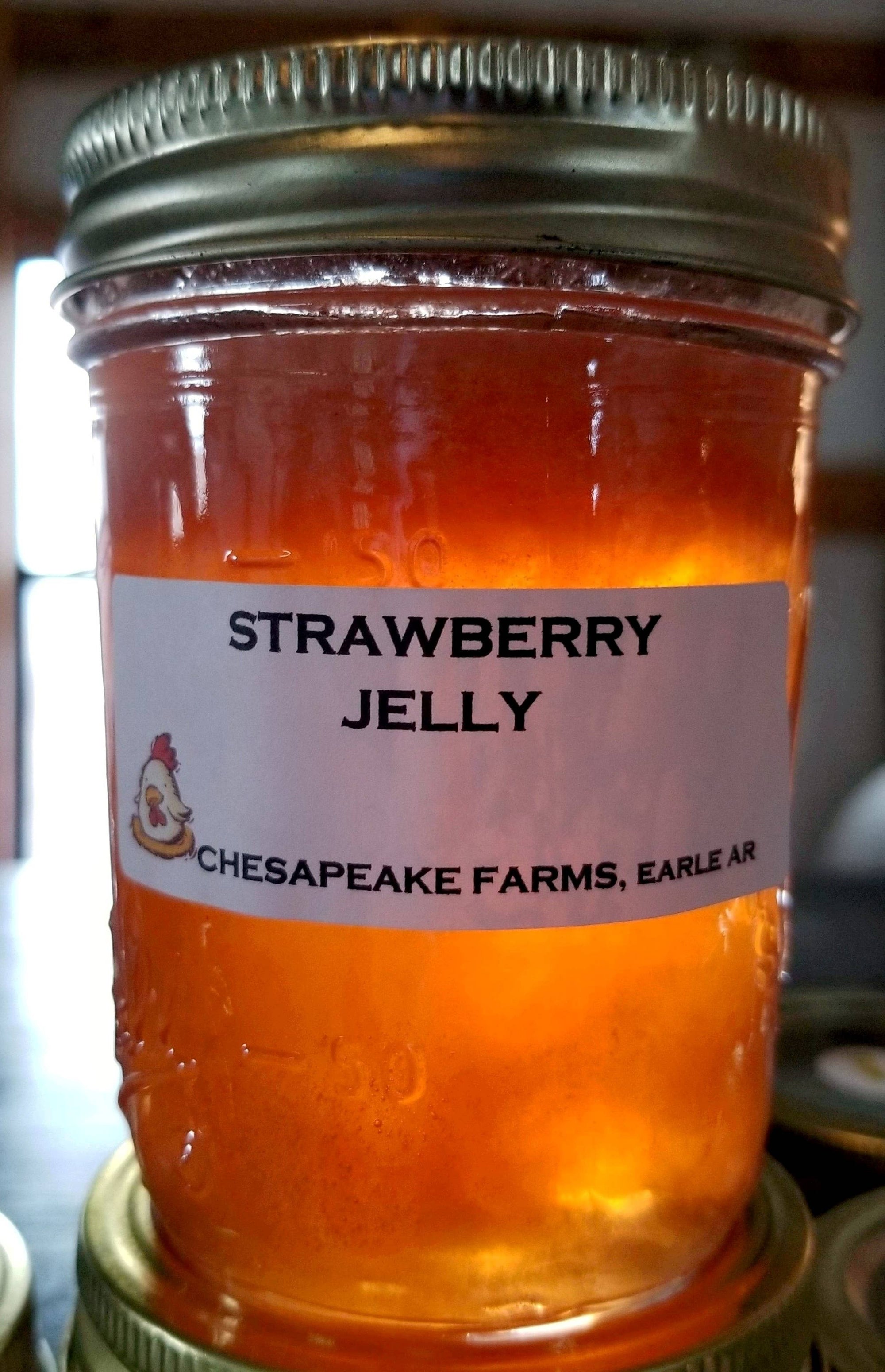 Arkansas Grown Small-batch Strawberry Jelly 8oz