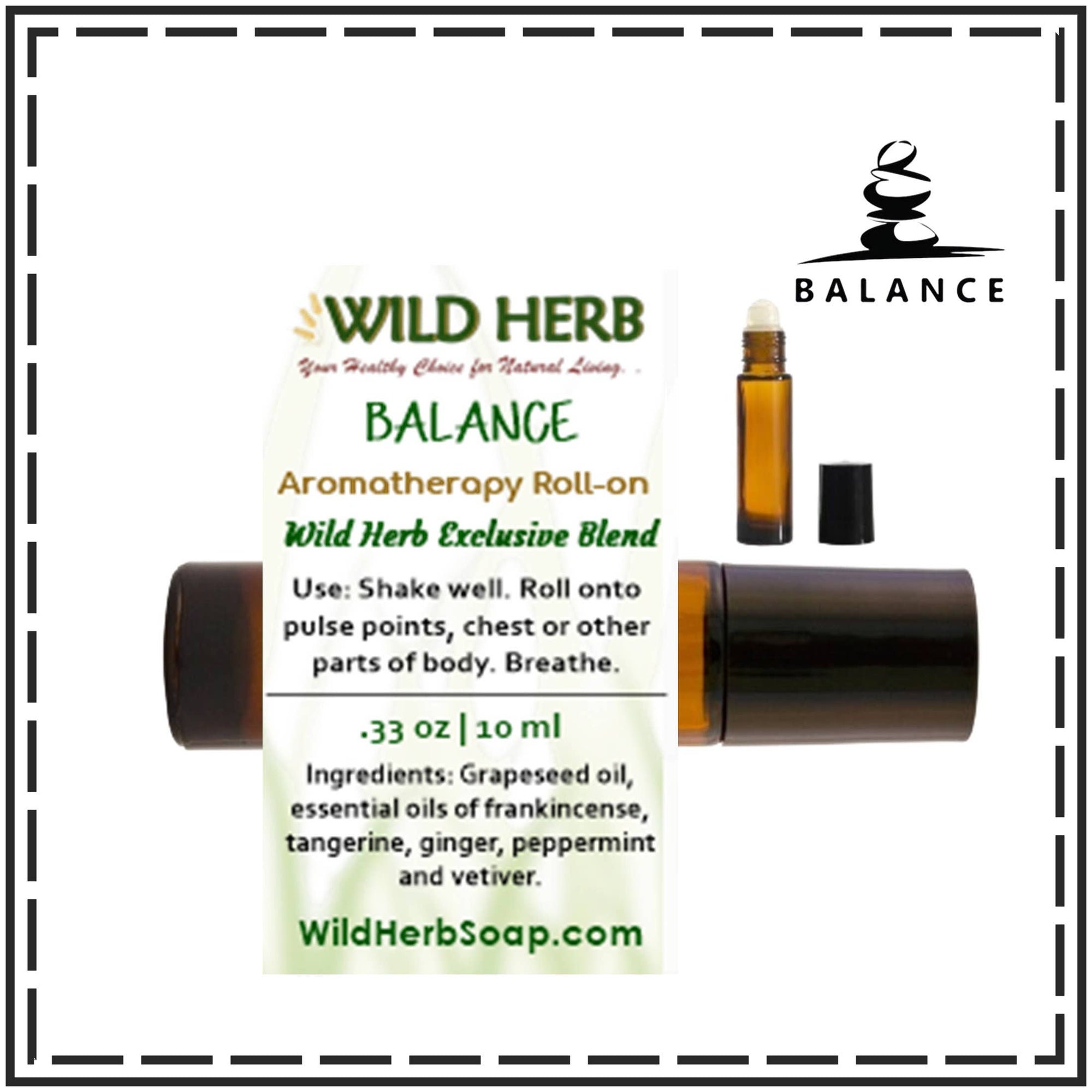 Balance Blend Pure Essential Oils Exclusive Blend Roller
