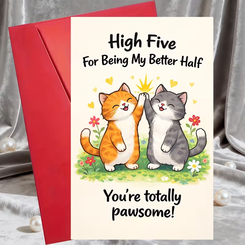 High Five Better Half Greeting Card