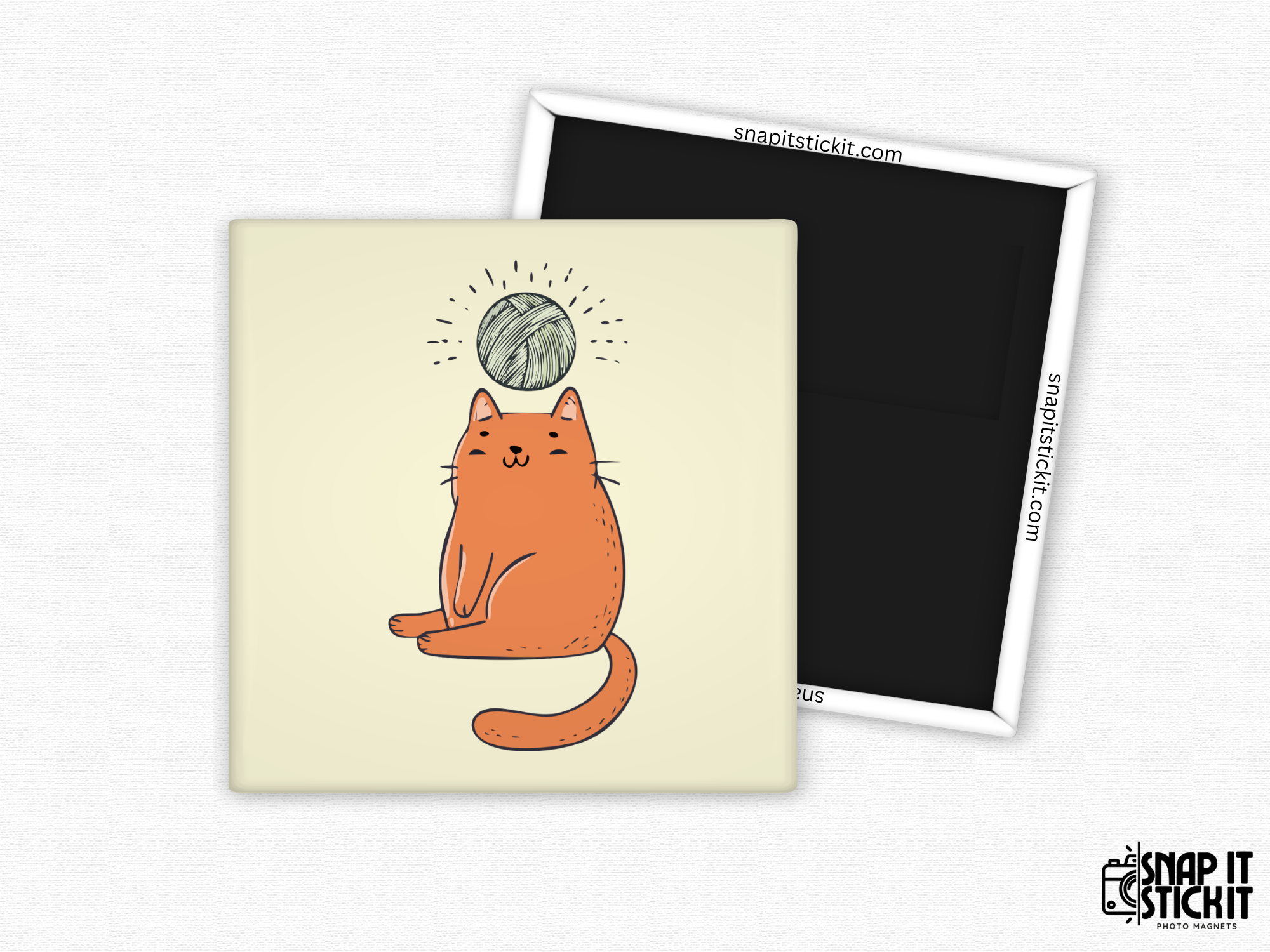 Purrformancer – Cat Lovers Square Magnet