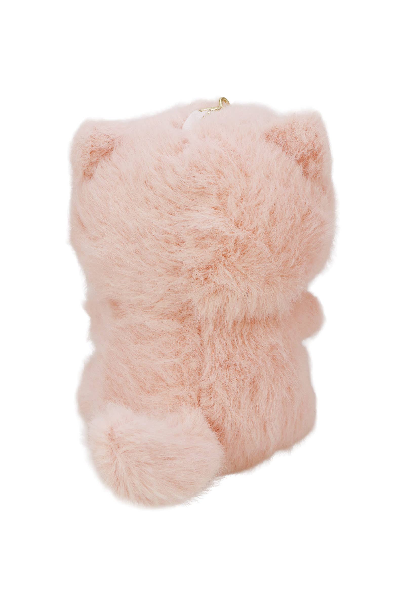 Posh Cute Kitty Cat Fuzzy Stuffed Key Chain
