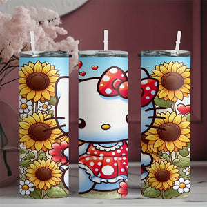 Hello Kitty Sunflower Fields Slim Tumbler