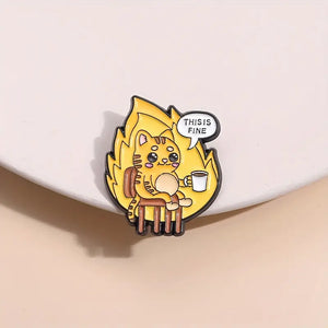 This is Fine Enamel Pin