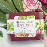 Blackberry Sage Natural Handmade Bar Soap