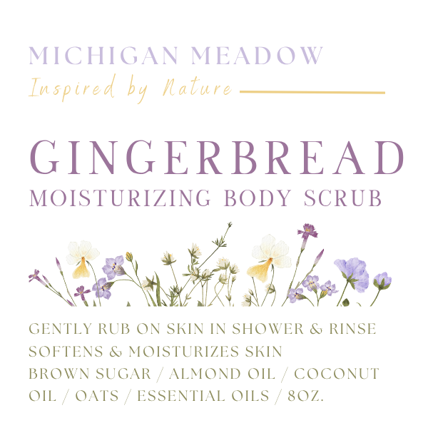 Michigan Meadow Gingerbread Body Scrub