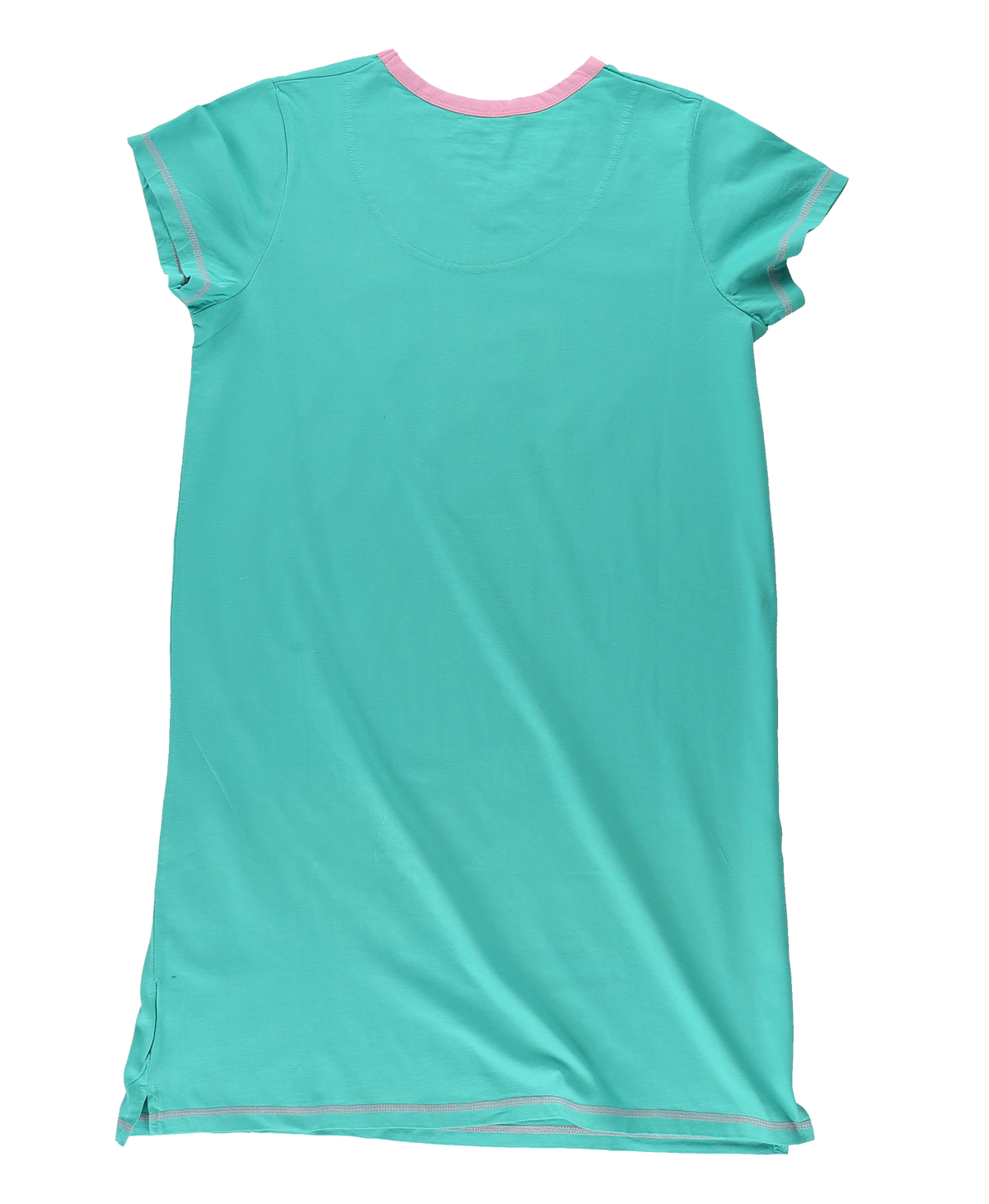 Feline Sleepy V-Neck Nightshirt