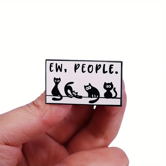 Ew People Enamel Pin