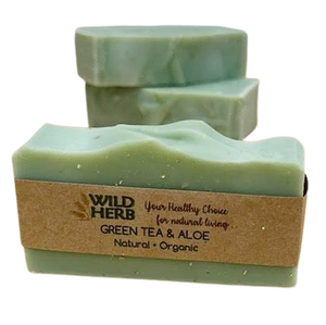 Green Tea, Aloe & Oats Natural Soap Bar