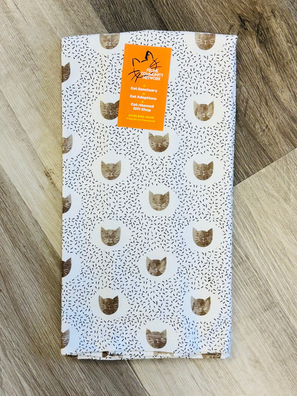 Paws & Purrs Dish Towel