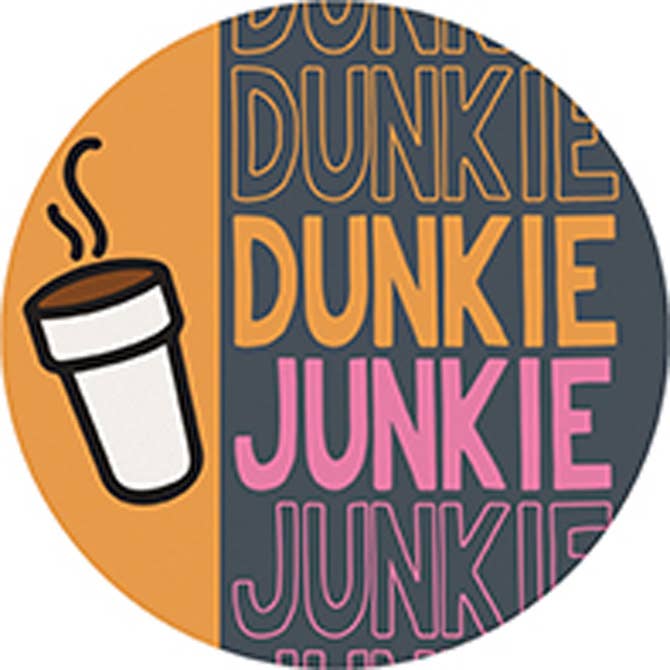Dunkie Junkie Car Coaster