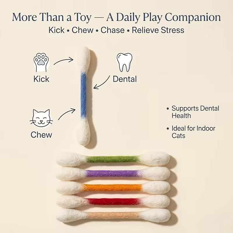 Kitty Q-tip Toy