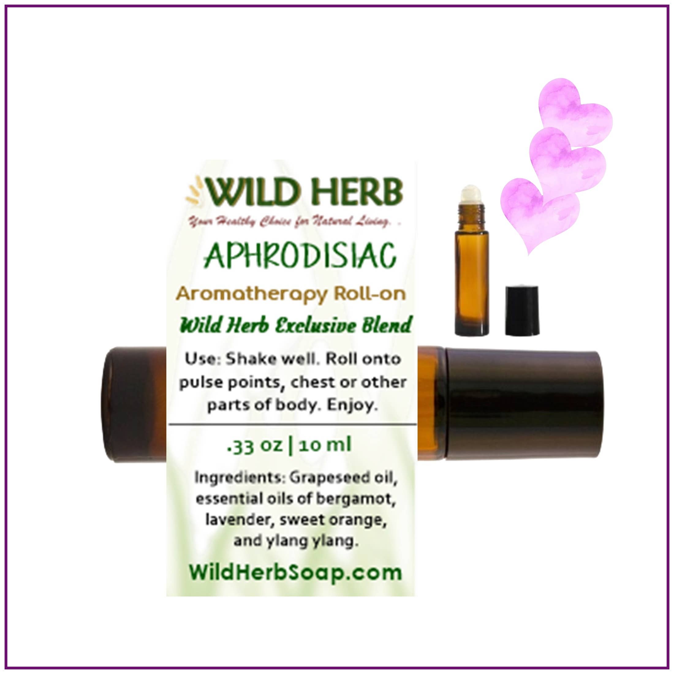 Aphrodisiac Blend Pure Essential Oils  Blend Roller