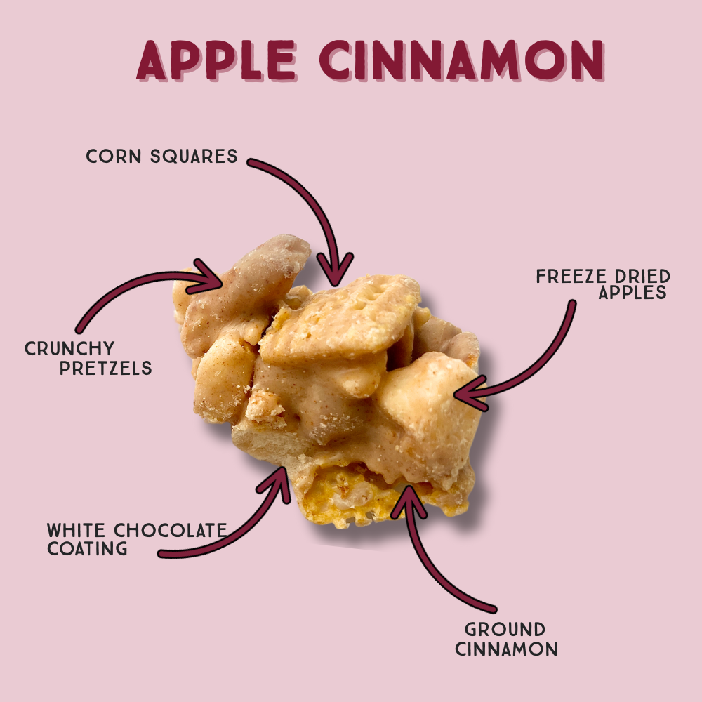 Apple Cinnamon Chunk Nibbles 2oz Snack Pack