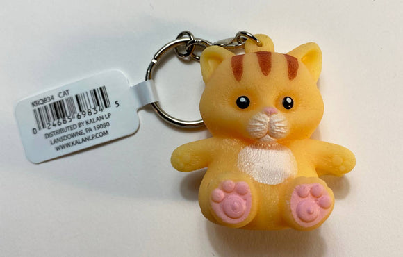 Squishy Cat Keyring