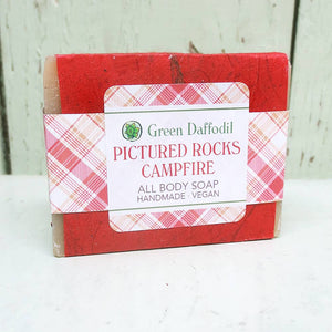 Pictured Rocks Campfire Natural Handmade Bar Soap - Michigan