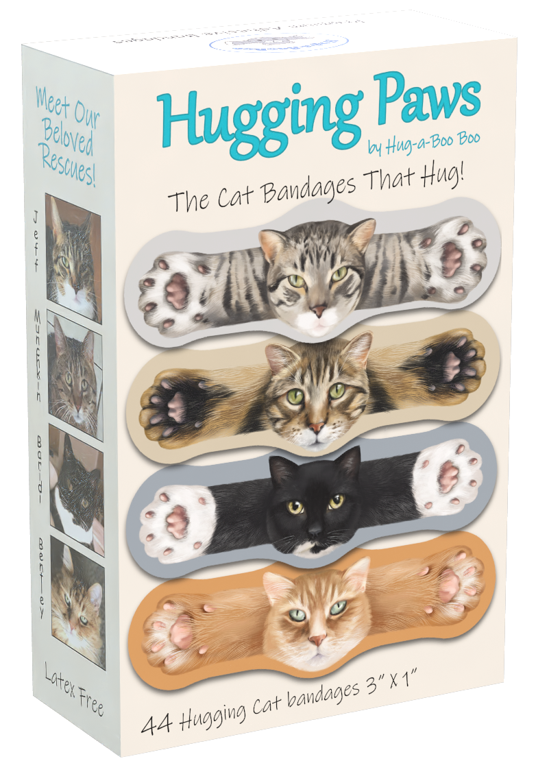 Hug-a-BooBoo "Hugging Paws" Premium Bandages