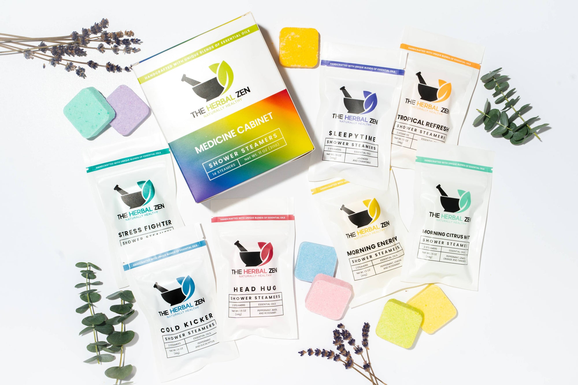 Aromatherapy Shower Steamers Gift Box