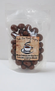 Milk Chocolate Sea Salt Caramel Coffee Beans