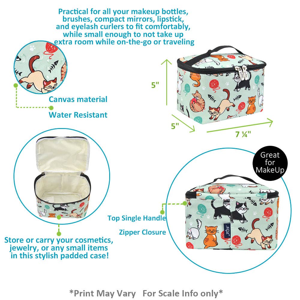Knitty Kittens Cosmetic Case