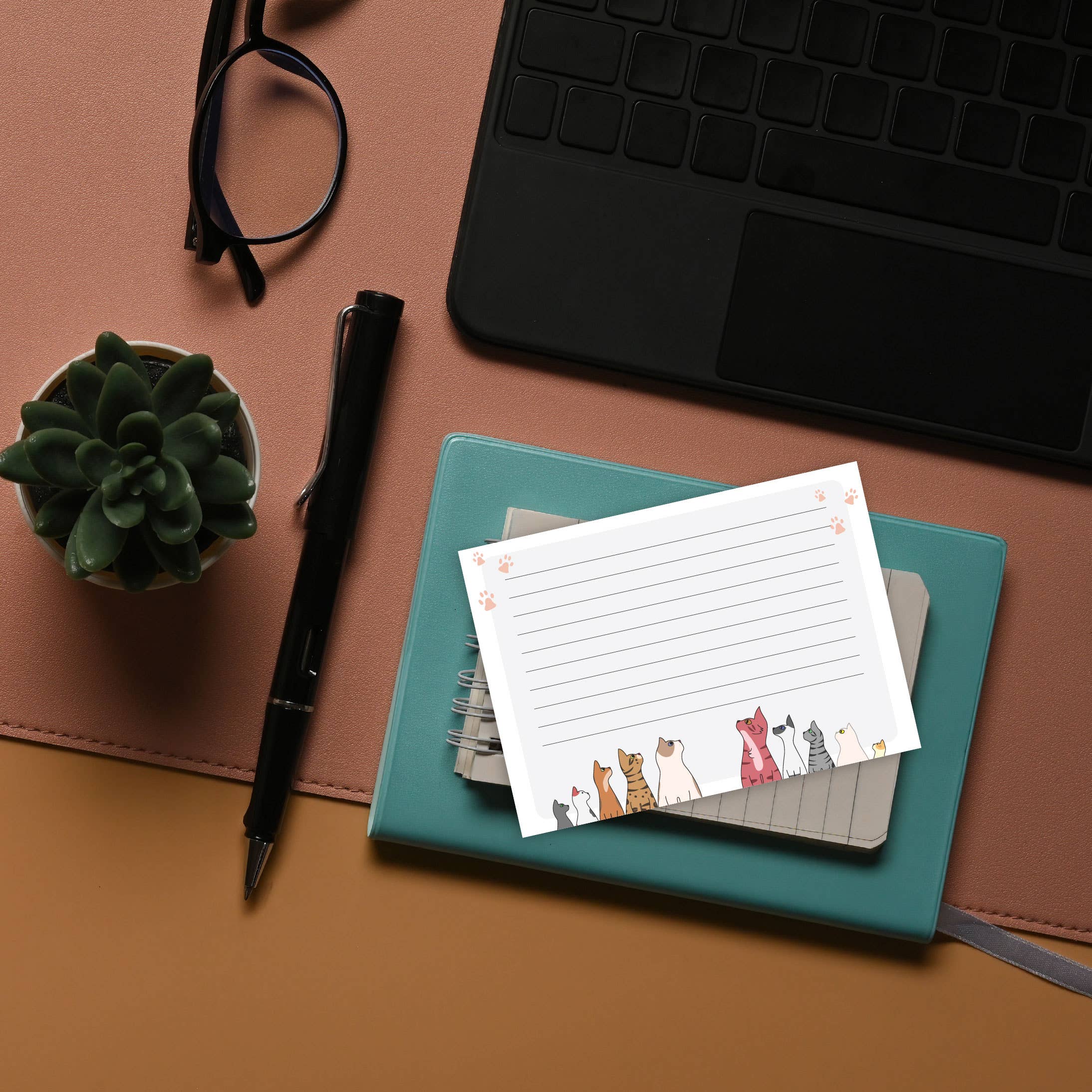 Curious Cats Post-it® Note 3x4