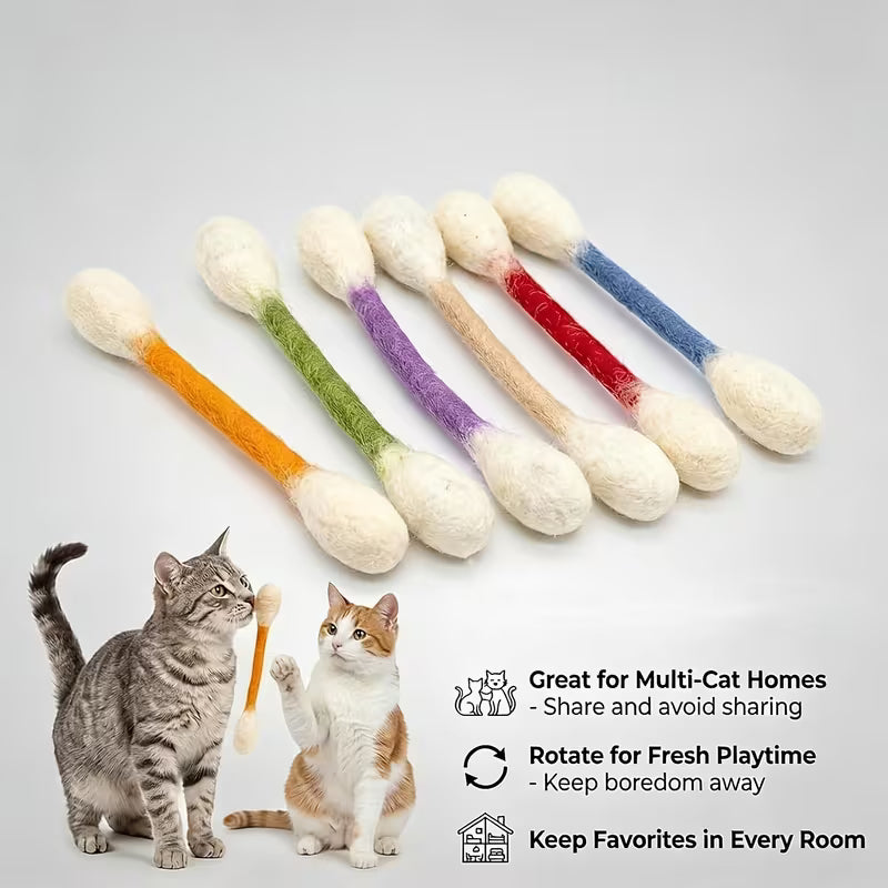 Kitty Q-tip Toy