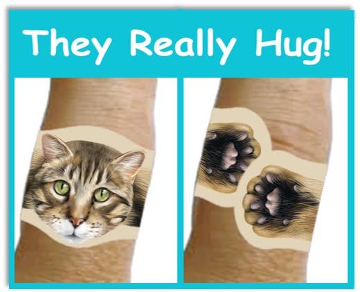 Hug-a-BooBoo "Hugging Paws" Premium Bandages