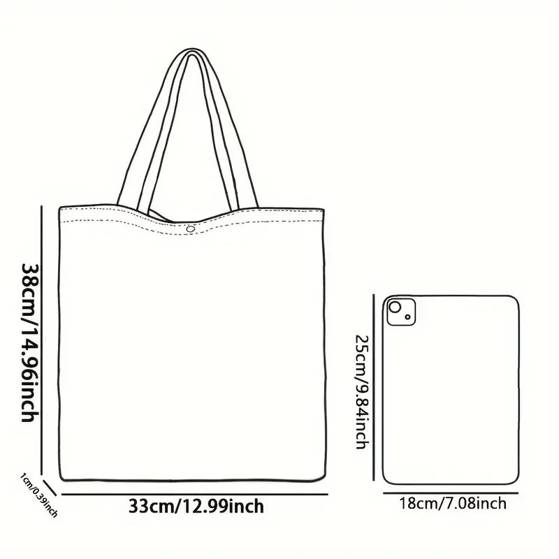 Multi Faces Kitty Tote