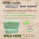 Green Tea, Aloe & Oats Natural Soap Bar