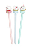 Circus Kitty Cat Figurine Ballpoint Pen