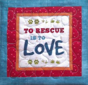 Rescue Pet Potholders/Hotpads: To Rescue