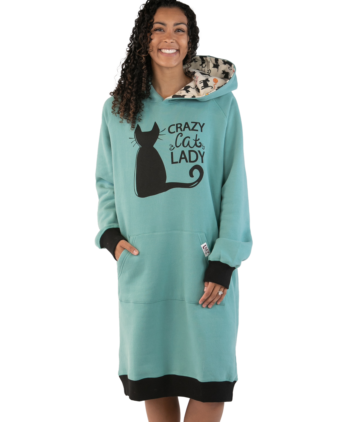 Crazy Cat Lady Hooded Sweatshirt with Pocket