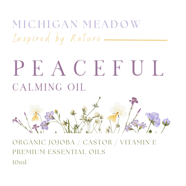 Michigan Meadow Peaceful Calming Oil
