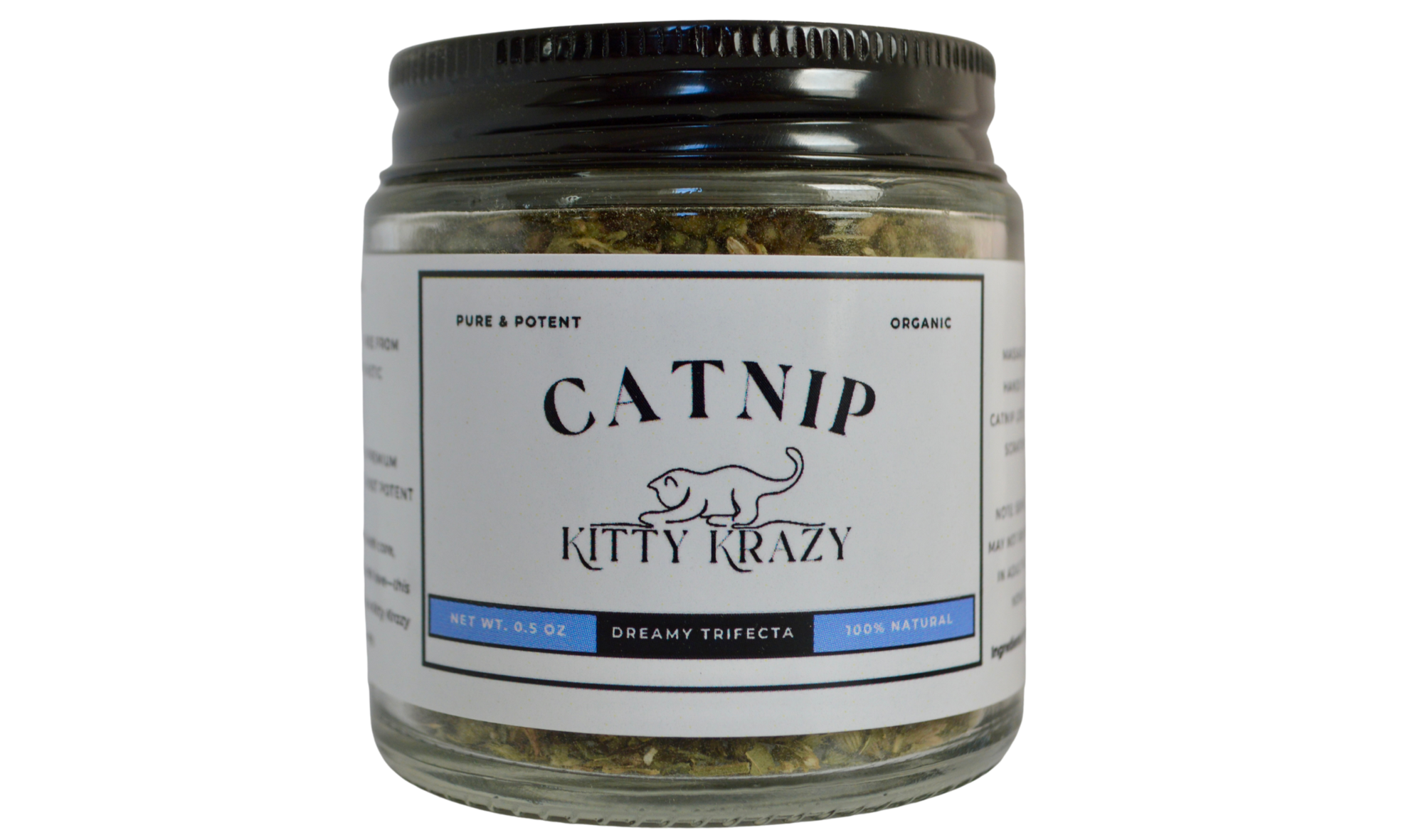 Kitty Krazy Dreamy Trifecta Top-Shelf Catnip Blend 0.5 OZ